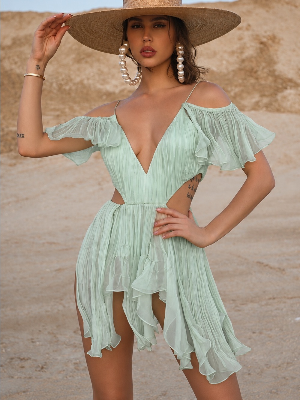 Cinderella's Closet Nephirtiti Dress Mint